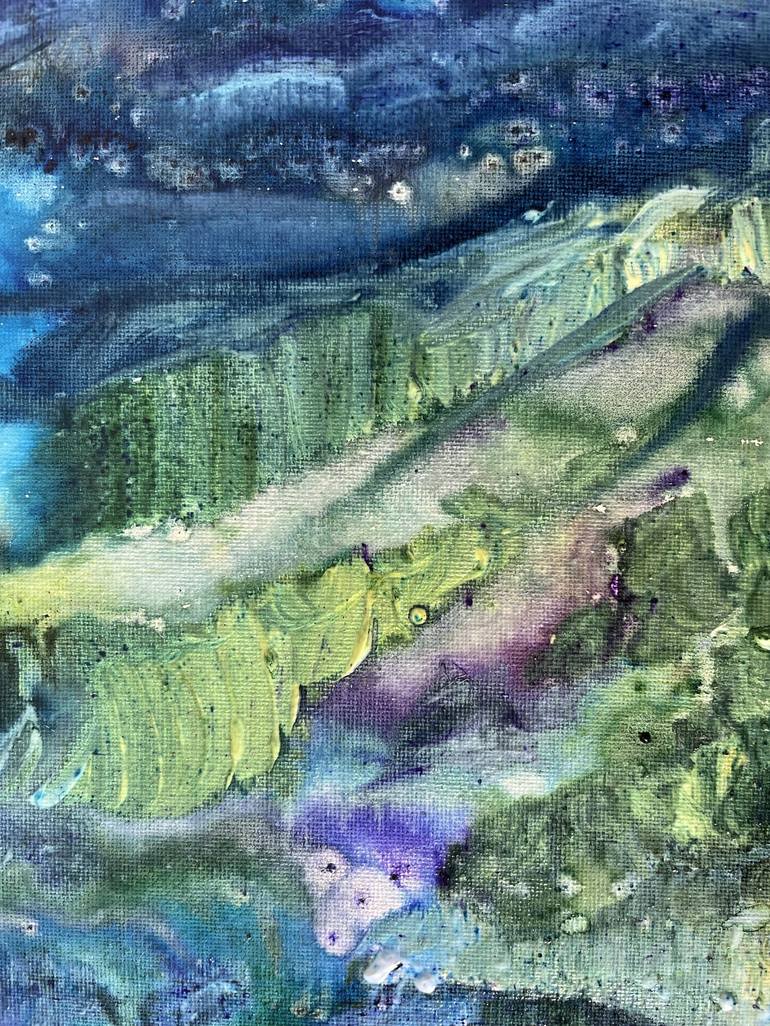 Original Abstract Landscape Painting by Evie Kitt