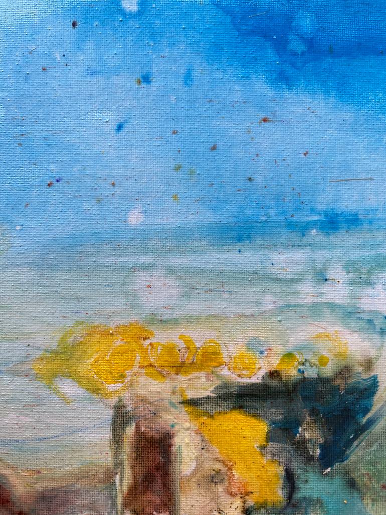 Original Abstract Landscape Painting by Evie Kitt