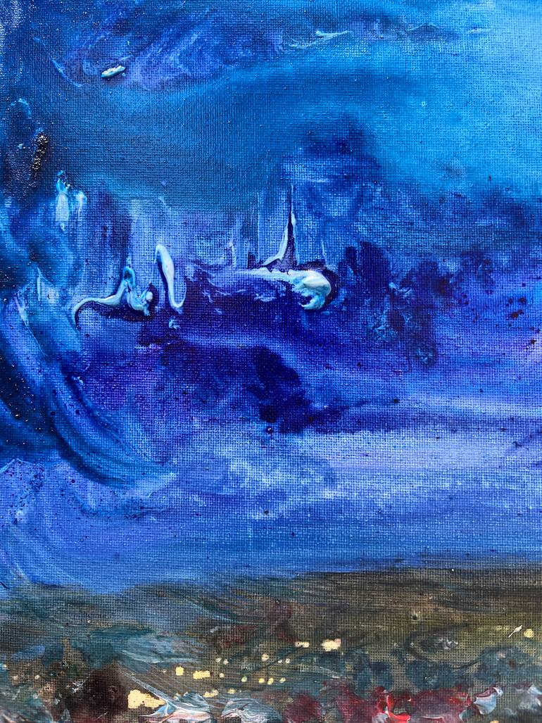 Original Abstract Landscape Painting by Evie Kitt