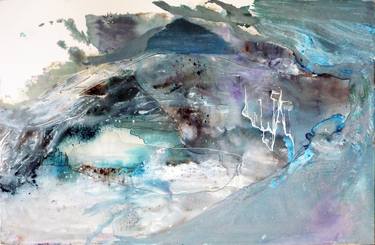 Print of Abstract Landscape Paintings by Evie Kitt