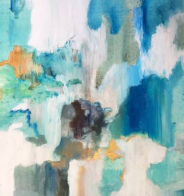 Original Abstract Landscape Paintings by Evie Kitt