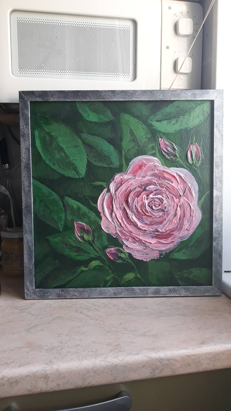 Original Fine Art Floral Painting by Natalia Kurmaeva