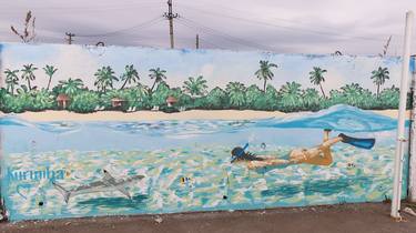 Original Street Art Beach Paintings by Valeriy Martynov