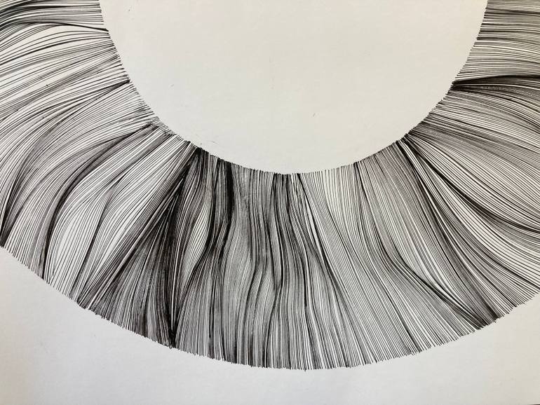 Original Abstract Drawing by Nigel Bird