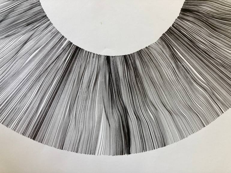 Original Abstract Drawing by Nigel Bird