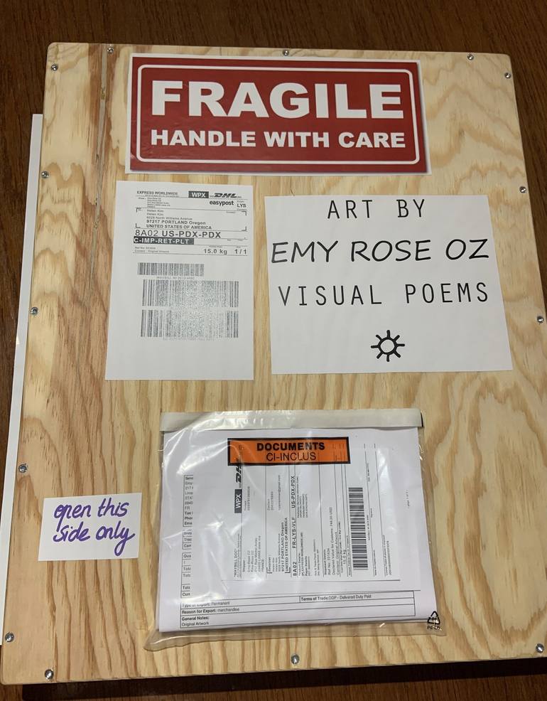 Original Abstract Painting by Emy-Rose OZ