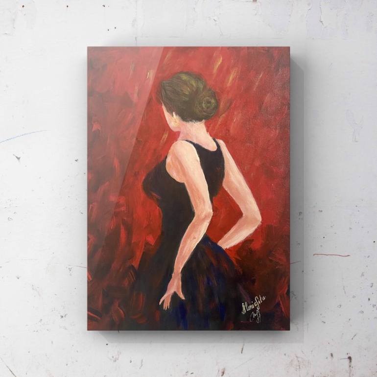 Original Women Painting by AlmisfiTa Art