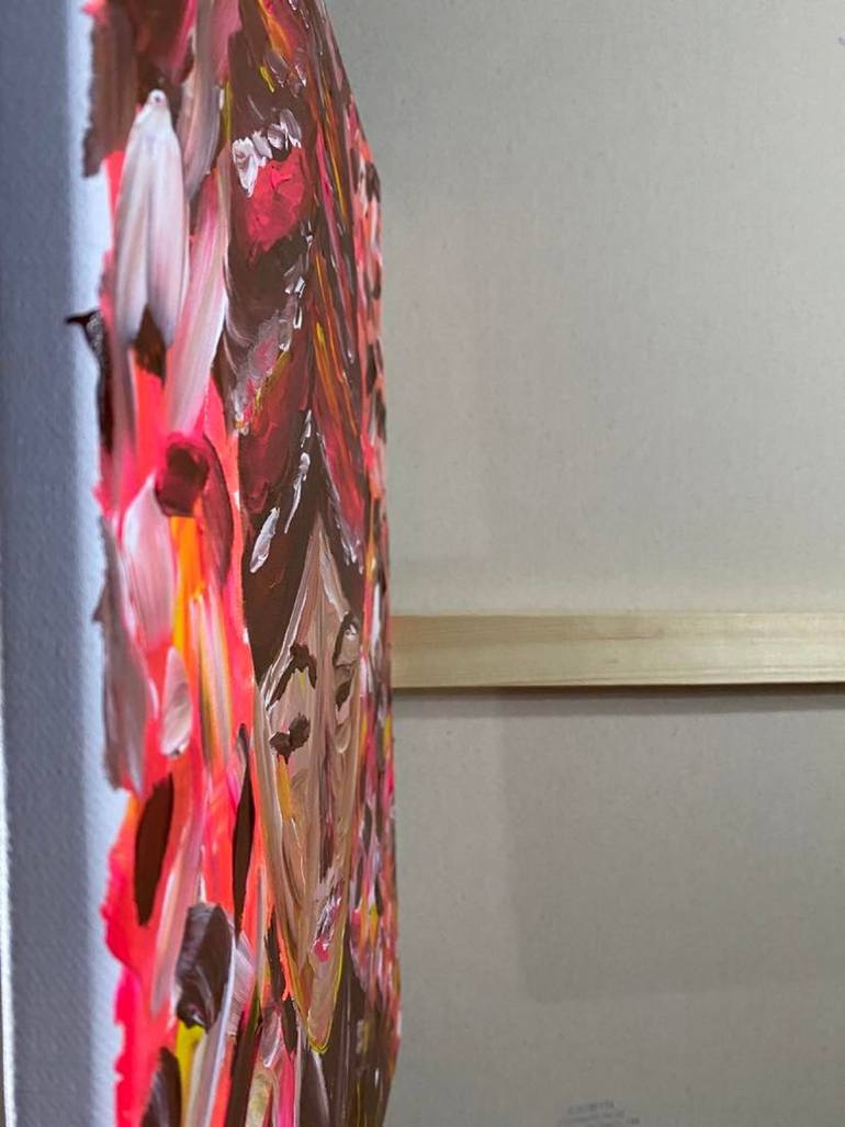 Original Abstract Fantasy Painting by Almisfita Art