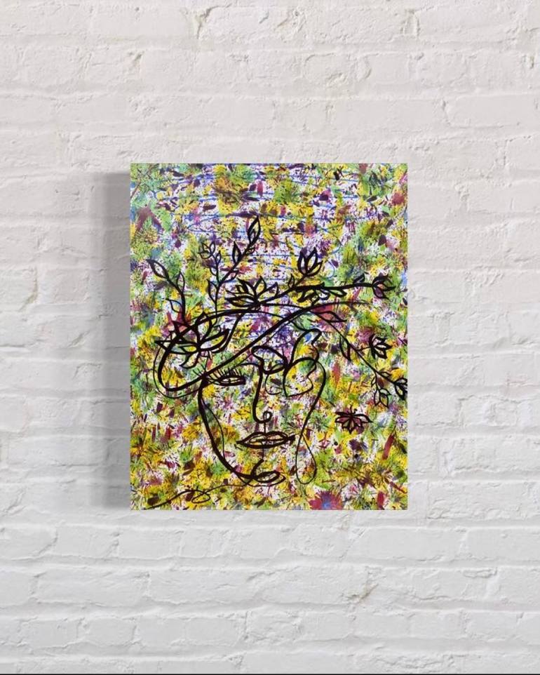 Original Abstract Expressionism Abstract Painting by Almisfita Art