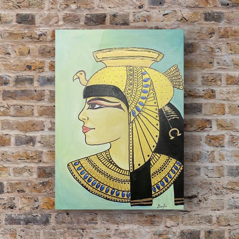 Original Fine Art World Culture Painting by Almisfita Art