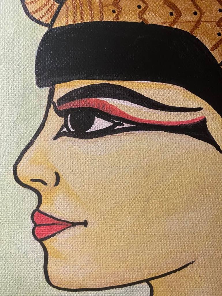 Original Fine Art World Culture Painting by Almisfita Art