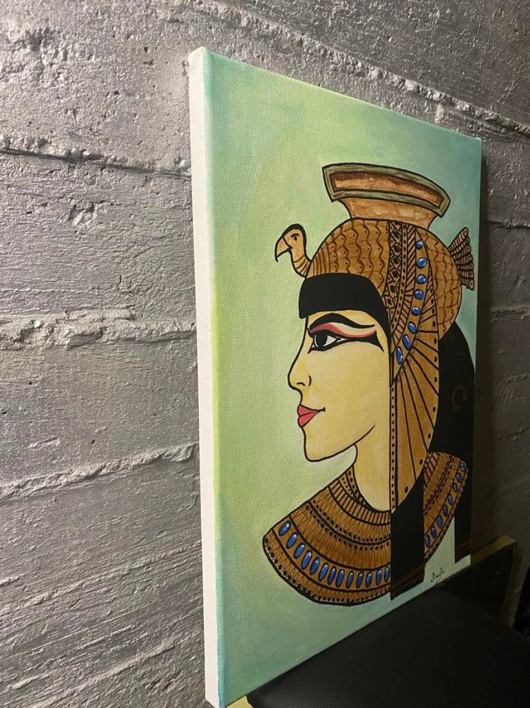 Original Fine Art World Culture Painting by Almisfita Art