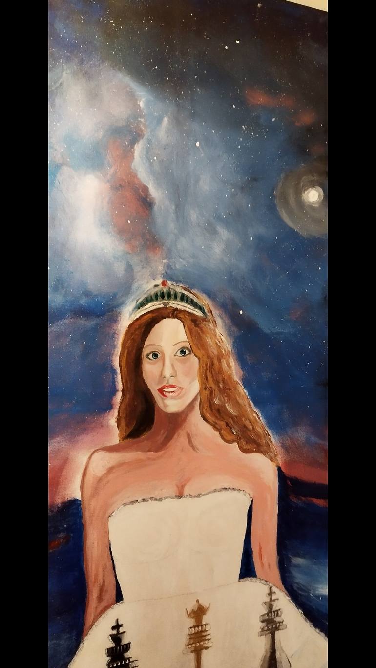 Original Fine Art Fantasy Painting by Inma Arwen