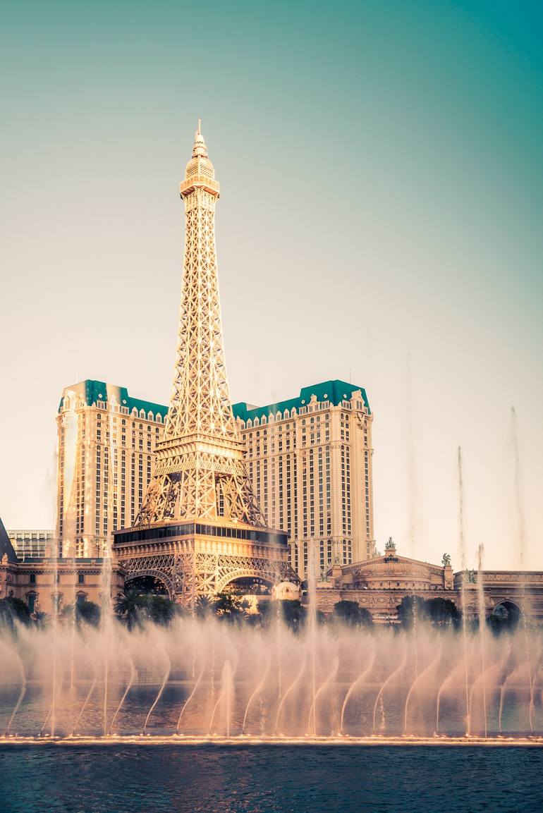 Eiffel Tower Las Vegas - Limited Edition of 25 Photography by Bryan  Mullennix