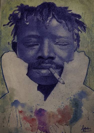 Print of Realism Abstract Drawings by Oryiman Agbaka