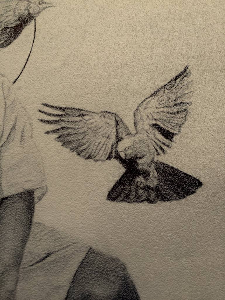 Original Animal Drawing by Oryiman Agbaka