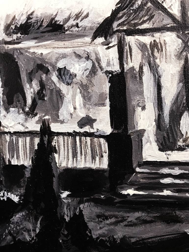Original Conceptual Nature Painting by Diana Zhuk