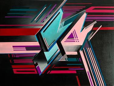 Print of Geometric Paintings by Diana Zhuk