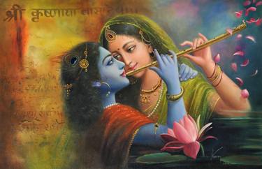 The Marvel Of Flute – Radha Krishna thumb