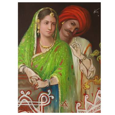 Rajasthani Men & Women - Indian Culture thumb