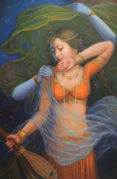 Original Realism Religion Paintings by Hari Om Singh