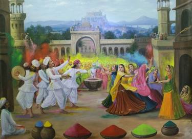 Original Religion Paintings by Hari Om Singh