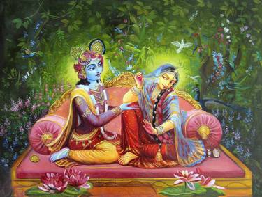 Original Religious Paintings by Hari Om Singh