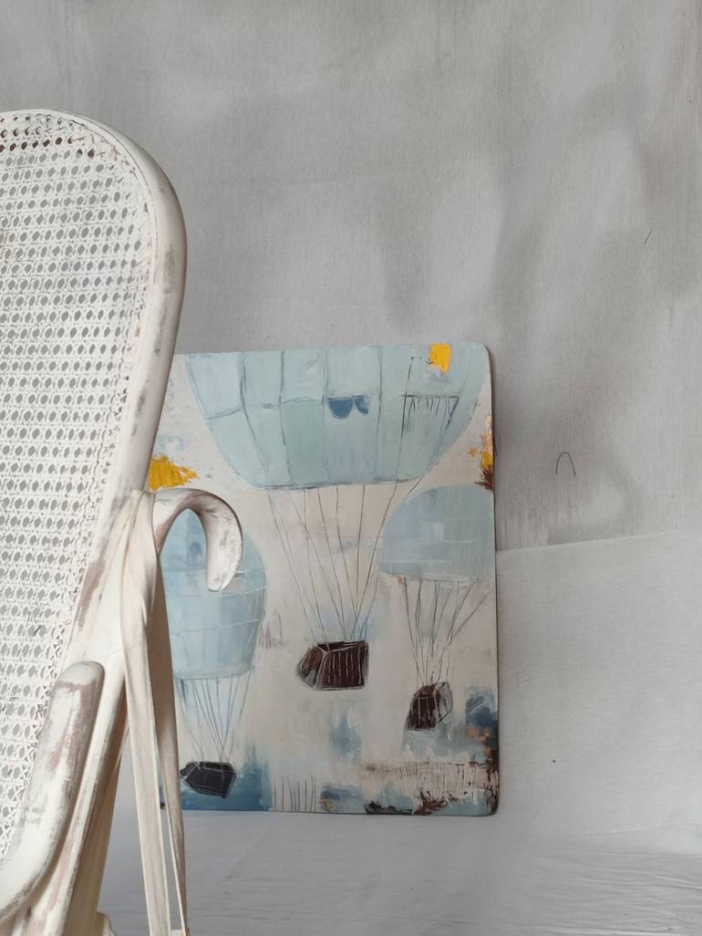 Original Conceptual Abstract Painting by Nita Loves