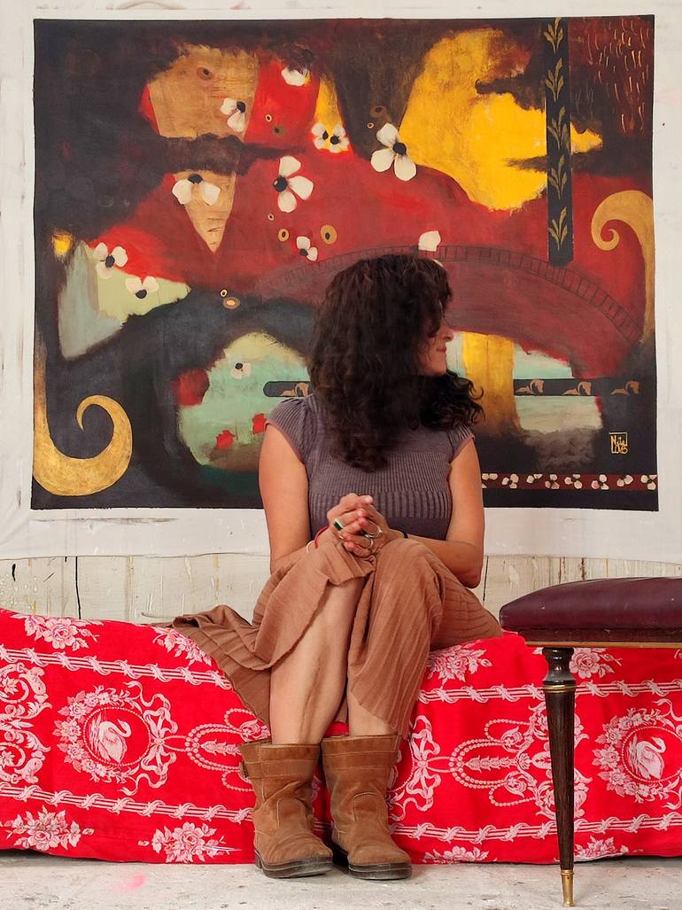 Original Contemporary Other Painting by Nita Loves