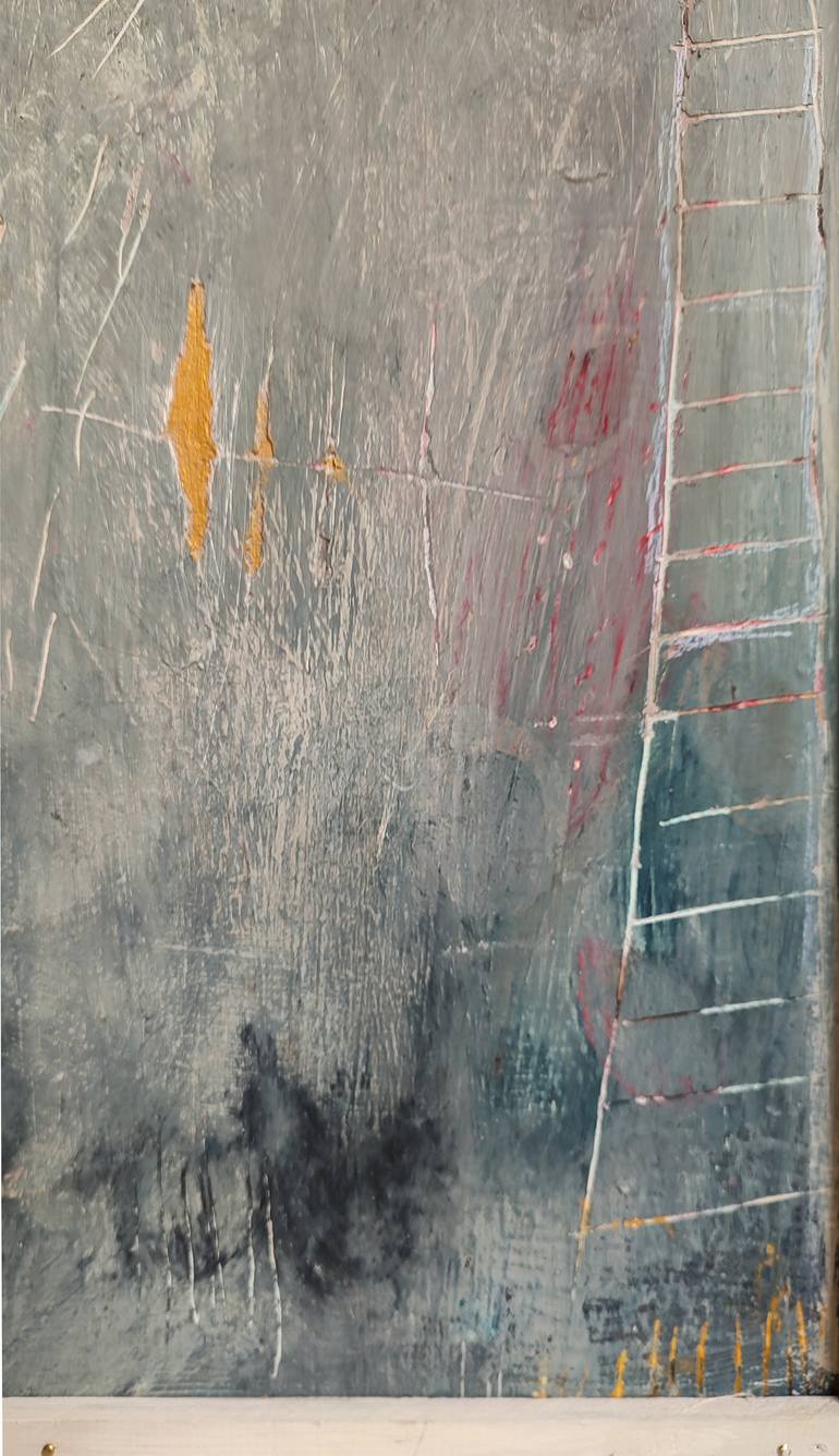 Original Abstract Expressionism Abstract Painting by Nita Loves