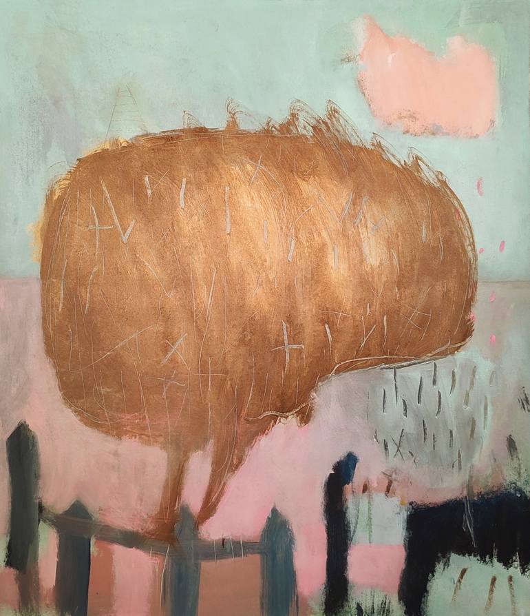 Original Abstract Expressionism Abstract Paintings by Nita Loves