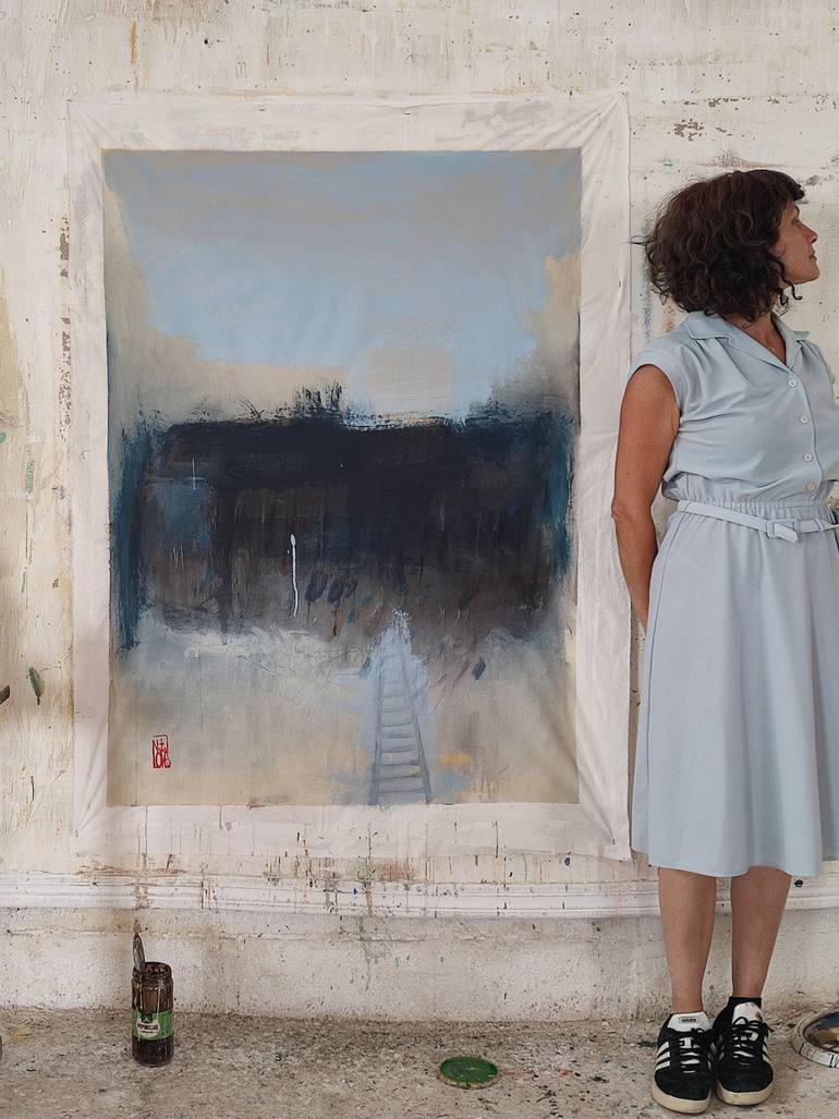 Celeste Painting by Nita Loves | Saatchi Art