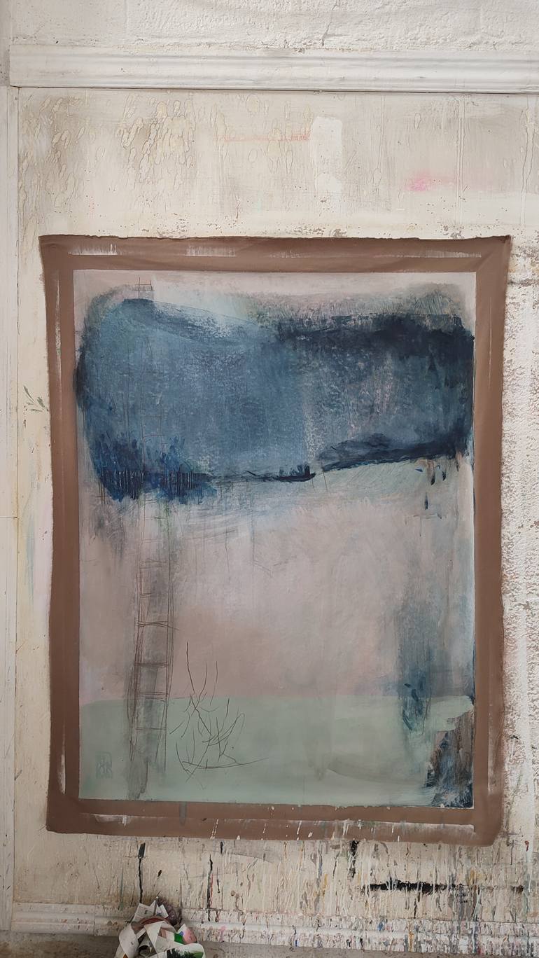 Original Abstract Expressionism Abstract Painting by Nita Loves