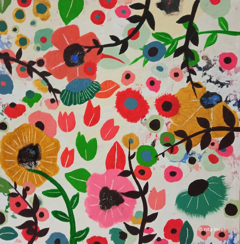 Original  Painting by nita loves