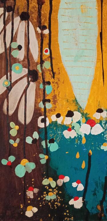 Original Dada Botanic Paintings by nita loves