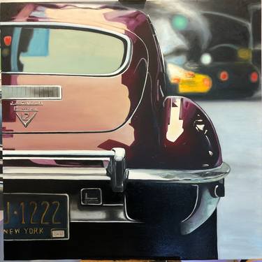 Original Automobile Paintings by Cobo Nepomuceno