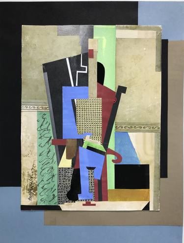 Print of Cubism Patterns Collage by Roberto Melfi