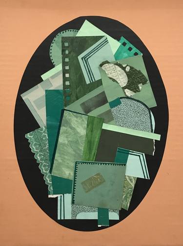 Print of Cubism Abstract Collage by Roberto Melfi