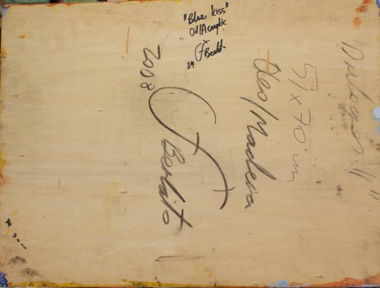 Original Abstract Expressionism Abstract Painting by Jorge Berlato