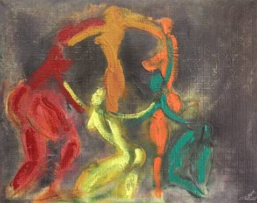 Original Expressionism Love Paintings by Jorge Berlato