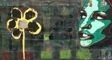Original Abstract Erotic Painting by Jorge Berlato