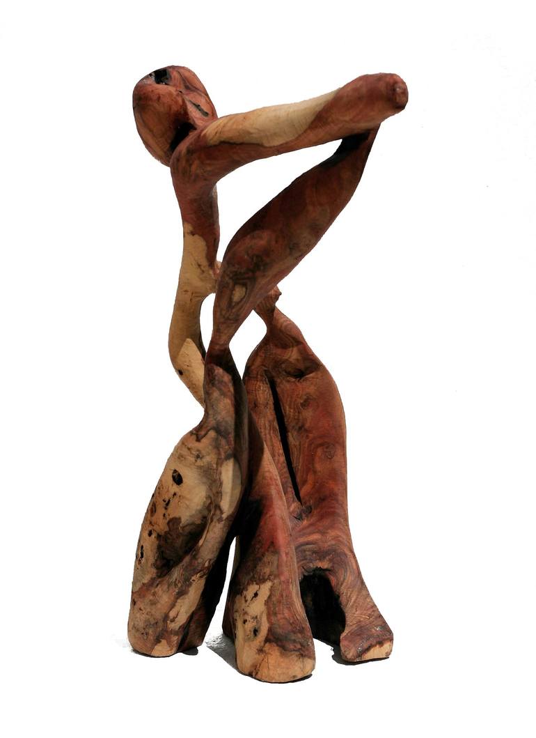 Original Abstract Expressionism Love Sculpture by Jorge Berlato