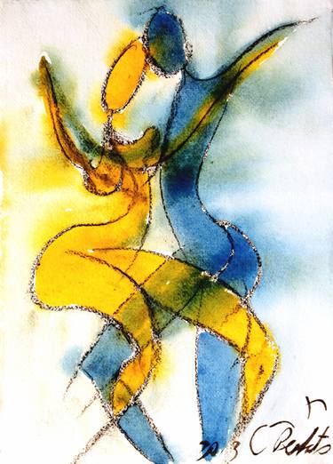 Print of Abstract Love Paintings by Jorge Berlato