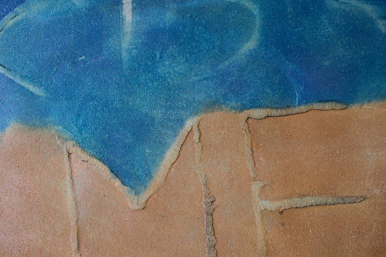 Original Abstract Typography Painting by Jorge Berlato