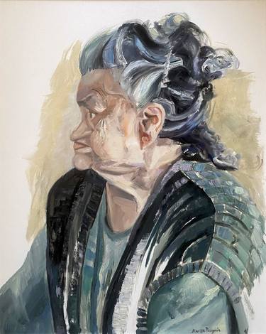 Original Expressionism Portrait Paintings by Marija Puzigaca