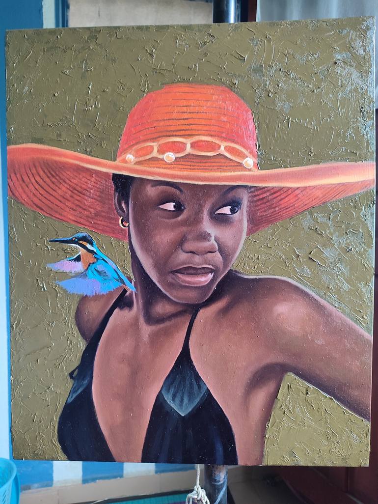 Original Contemporary Women Painting by Idorenyin Umana