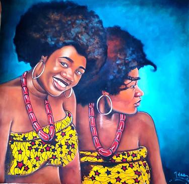 Print of Women Paintings by Idorenyin Umana