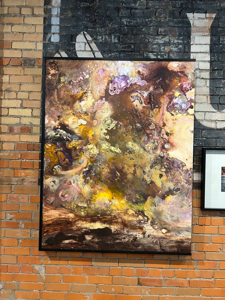 Original Abstract Landscape Painting by Darrin Hartman