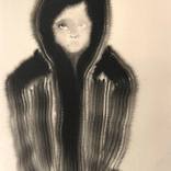 Winter Coat 1 by Bridget Davies Art