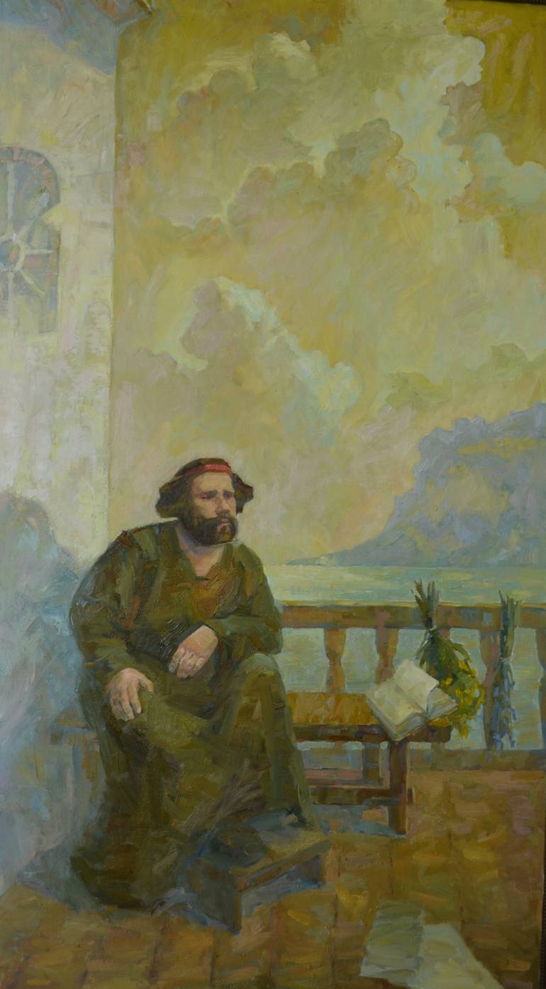 Maximilian Voloshin Painting by Елена Сечень Saatchi Art